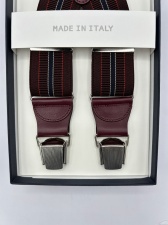 Regimental elastic braces 35mm 4 clip (#1105)