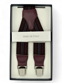 Regimental elastic braces 35mm 4 clip (#1105)