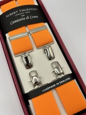 Orange Elastic Braces 35mm 4 clip (#879)