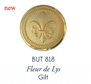 Fleur de Lys (Gilt) #818