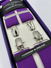 Purple Elastic Braces 35mm 4 clip (#1087)