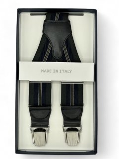 Regimental elastic braces 35mm 4 clip (#1103)